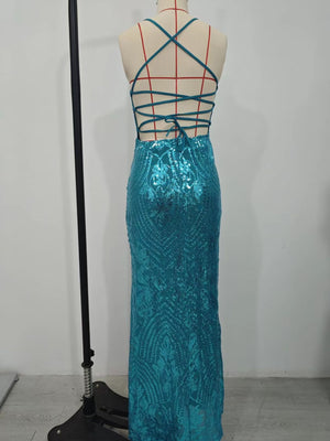 teal blue bodycon bodycon dress with strapless