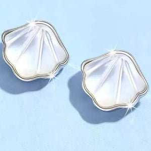 Silver earrings
