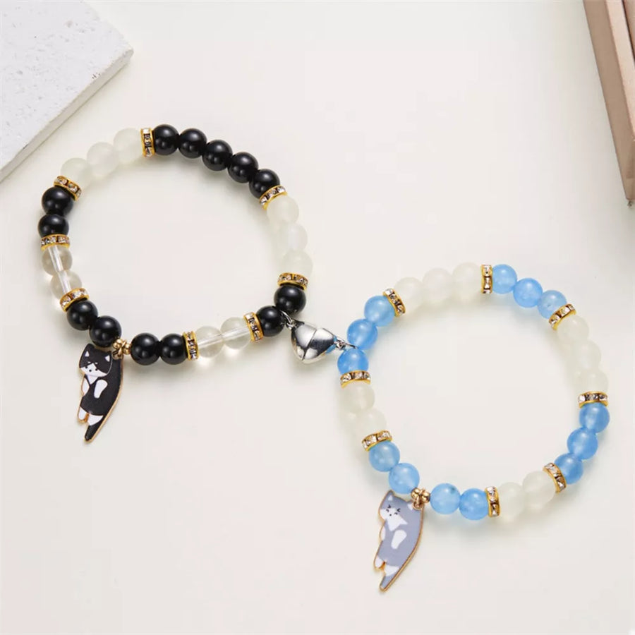 18K Gold-Plated,Alloy,Silver-plated,Glass Care instructions: 1 bracelet in gold with regular silhouette