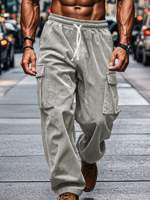 cargo pants featuring corduroy in olive green with 95%polyester,5%spandex Care instructions: Machine wash cold texture