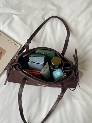 Brown handbag
