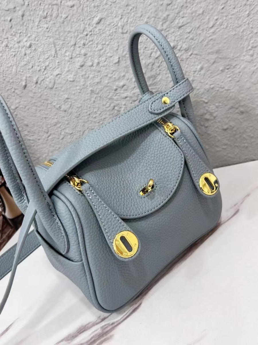 crossbody bag in Gray Blue