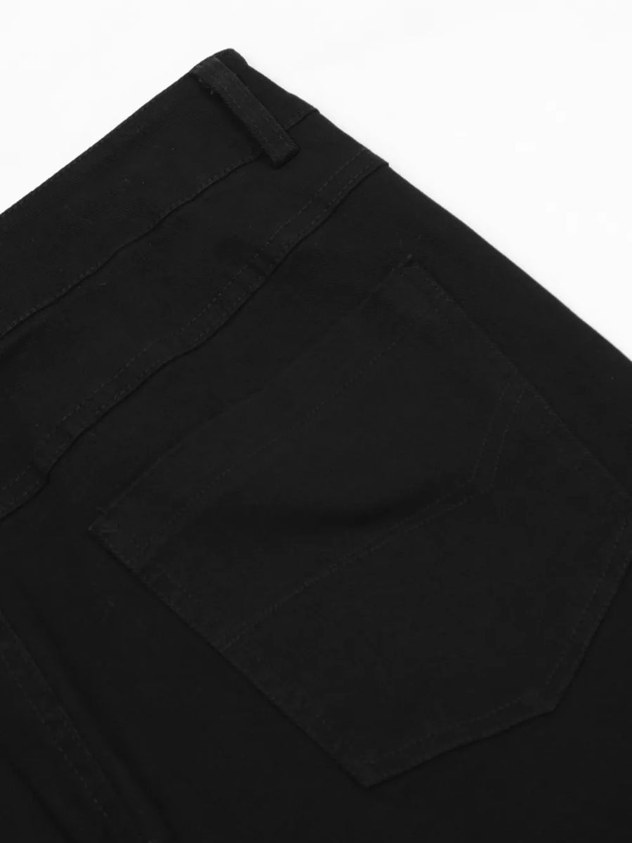 Black with pants with high-waisted 10