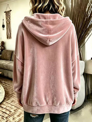 100% polyester Care instructions: Machine wash cold hoodie in Dark Green with relaxed silhouette
