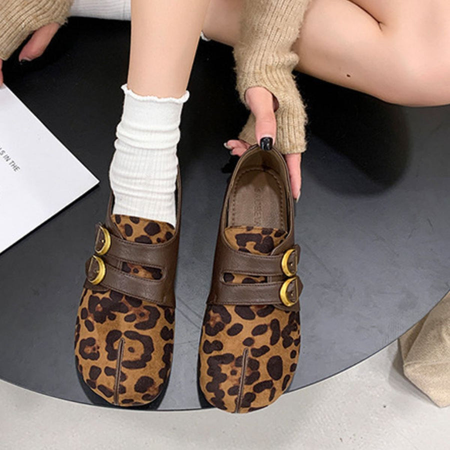 Coffee Brown slip-on shoes