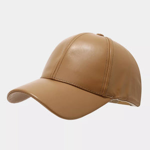 PU Imported Size & cap in Silver with fitted silhouette
