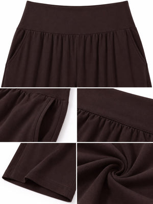 Dark Gray wide-leg pants