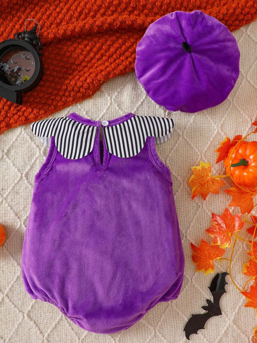 classic bodysuit in Purple with round neck