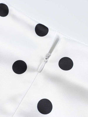 ivory midi skirt