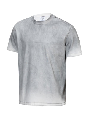 95%cotton,5%spandex Care instructions: Machine wash cold t-shirt in White Gray with regular silhouette