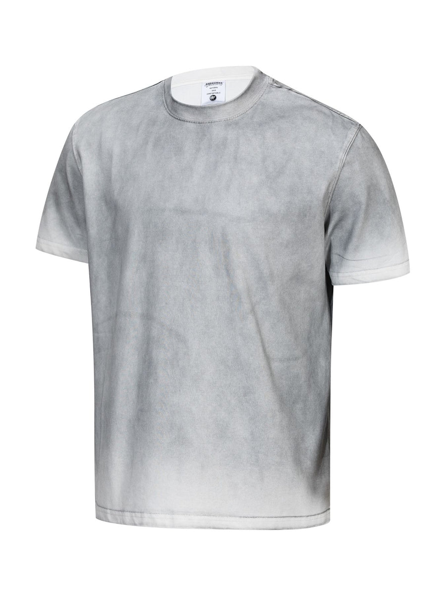 95%cotton,5%spandex Care instructions: Machine wash cold t-shirt in White Gray with regular silhouette