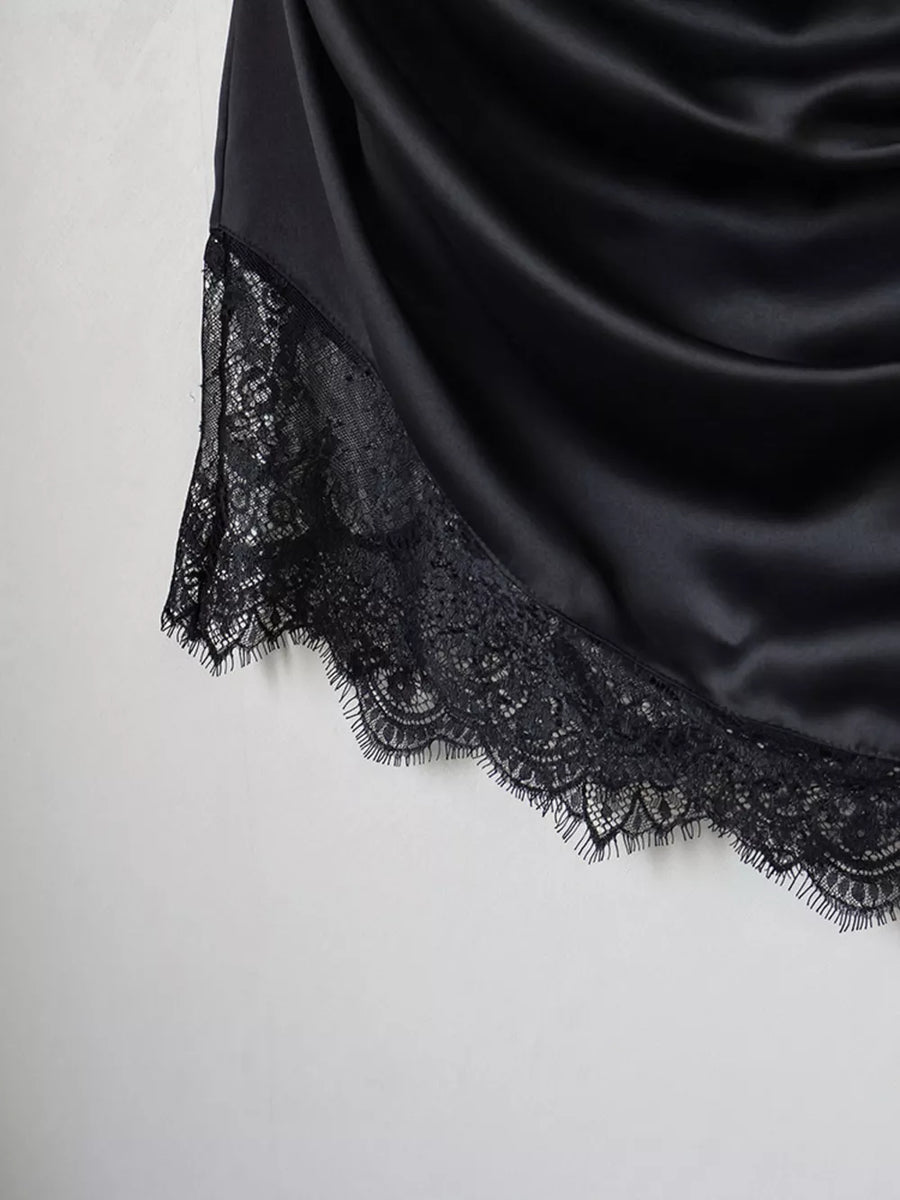 mini dress in Black