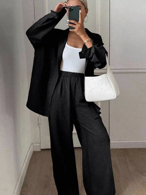 two-piece set in Brown