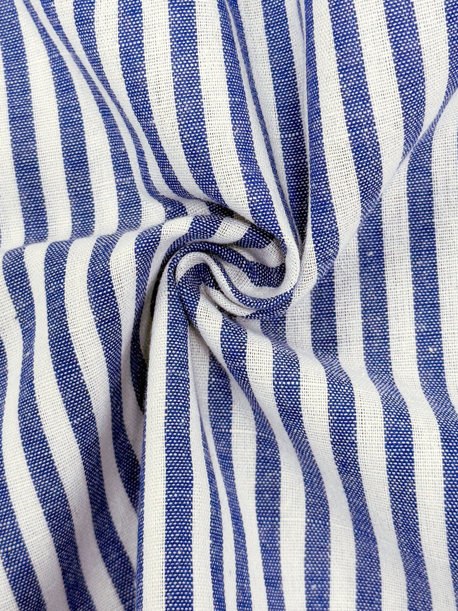 shorts set in Blue with striped and ruffled