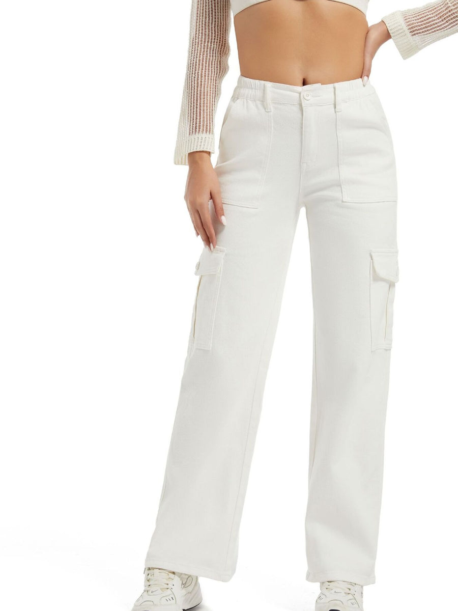 73% Cotton, 14% Rayon, 11% Polyester, 2% Spandex Care instructions: Machine wash cargo jeans in Brown with straight