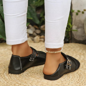 White slip-ons