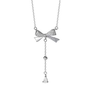 Silver NA necklace with NA