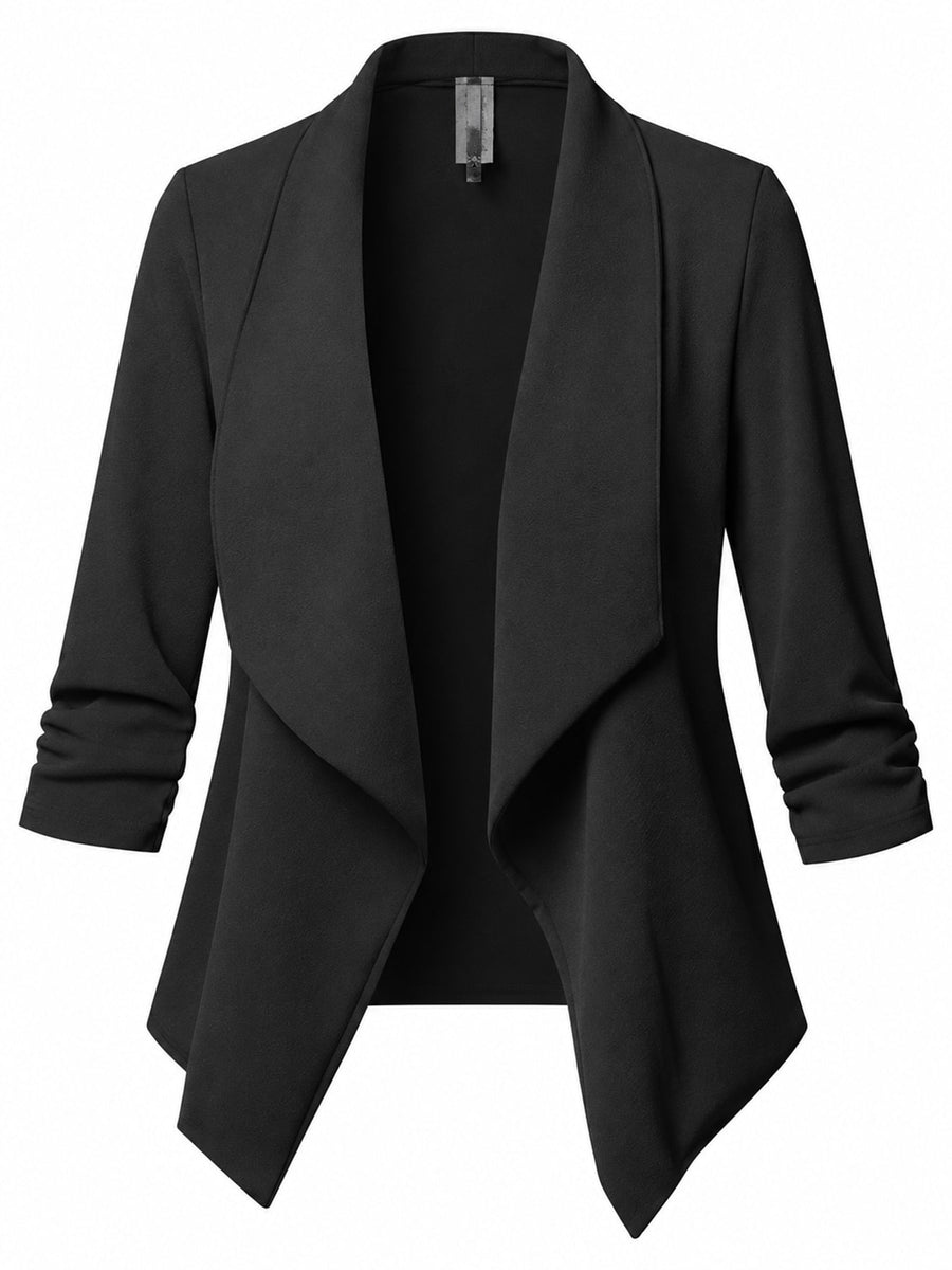 Viscose & blazer in Peach Pink with regular silhouette