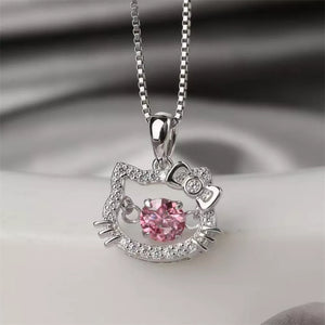 glam necklace in Blush Pink with null