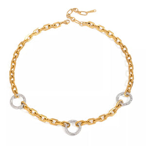Gold necklace