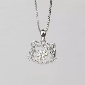 glam necklace in silver with null