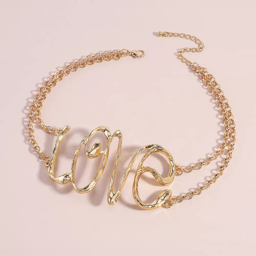 18K Gold-Plated,Alloy,Iron Care instructions: Avoid wearing during exercise, as necklace in gold with n/a silhouette