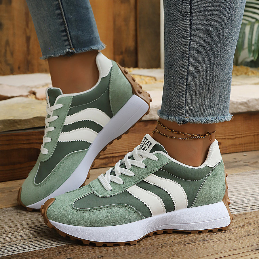 sneakers featuring striped in Blue with PU Leather,Plastic Imported Size & texture