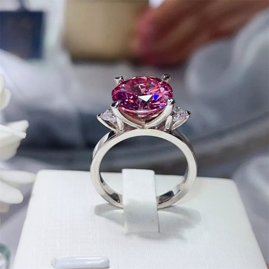 glam ring in Pink with n/a