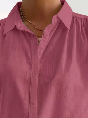 button-down shirt in White