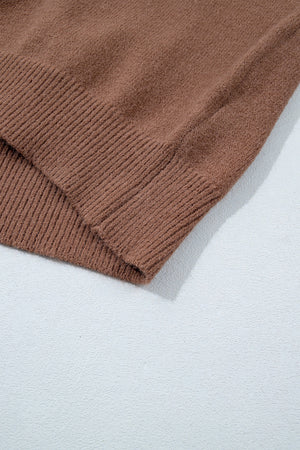 slate gray pullover sweater with pullover and geometric