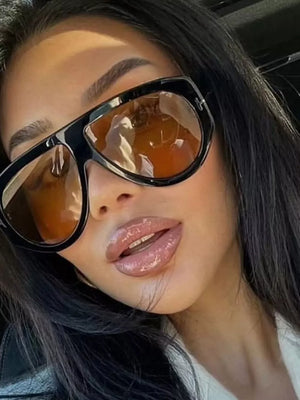 modern sunglasses in Caramel with N/A