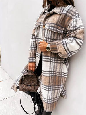 overcoat in Gray