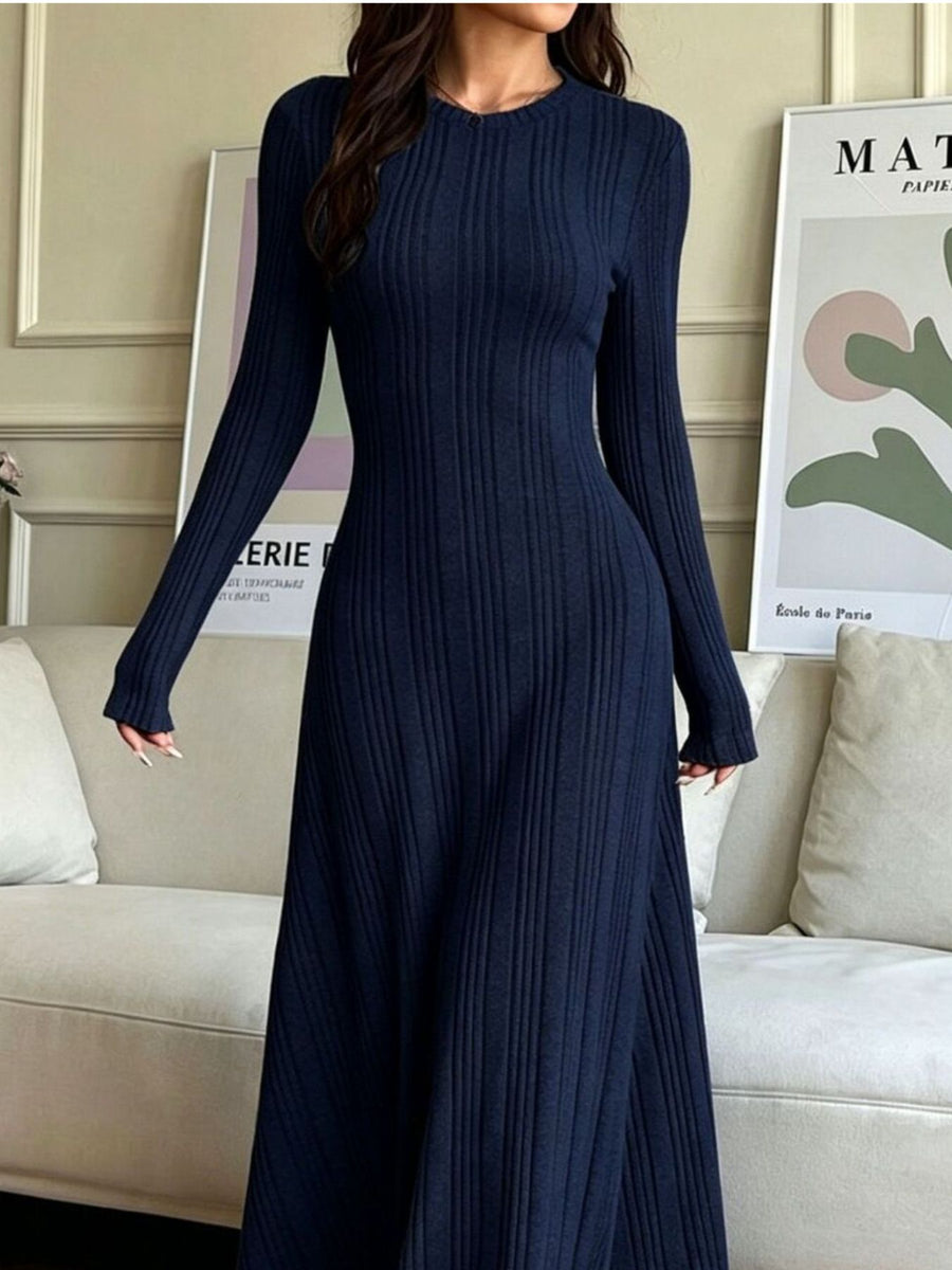 sweater dress in Gray