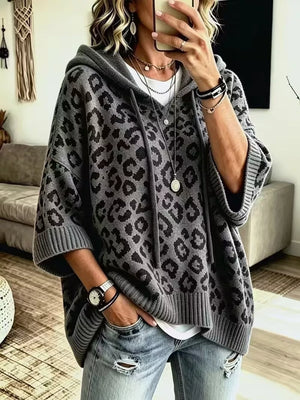 modern pullover hoodie in Purple with hooded