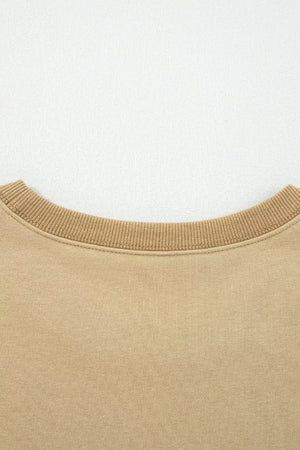 camel sweatshirt