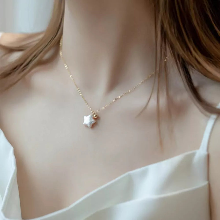 gold necklace with choker and clasp