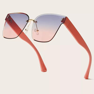 pink sunglasses with N/A and N/A