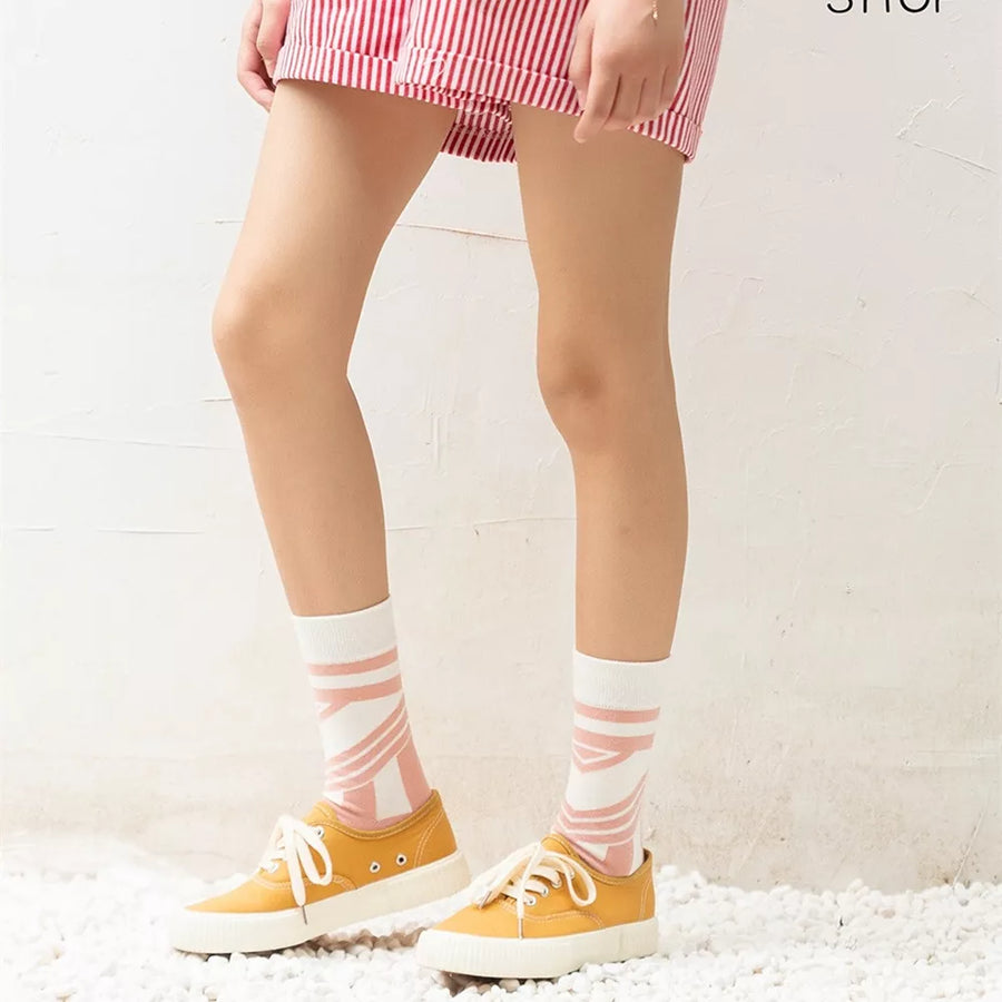 cotton Imported Size & socks in yellow with fitted silhouette