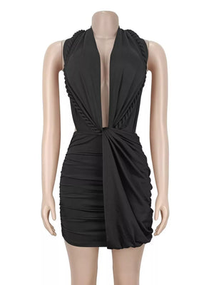 100% polyester Care instructions: Machine wash cold mini dress in Orange with fitted silhouette