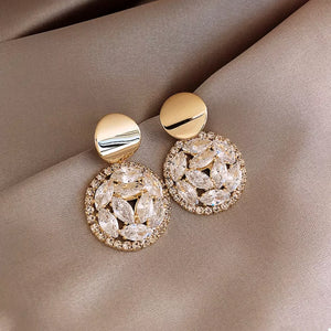 earrings in Style C with dangle and 3.1 inches