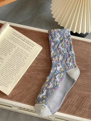 Black fitted socks with N/A
