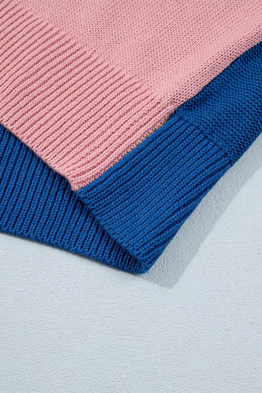 pink pullover sweater