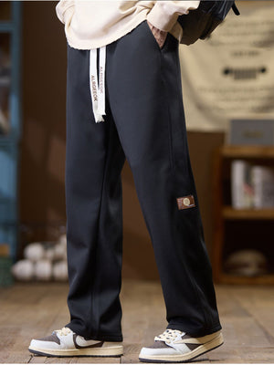 95%polyester,5%spandex Care instructions: Machine wash cold pants in Apricot with loose silhouette