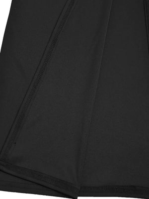 Black with formal gown with rhinestone embellishment 16