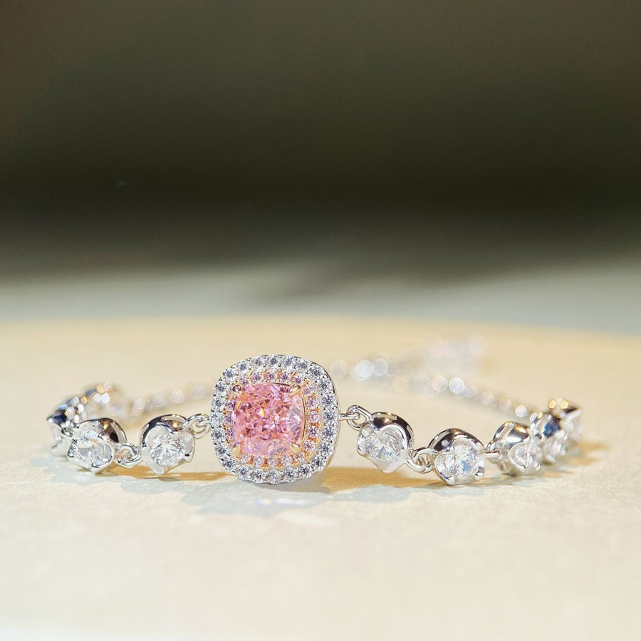 pink bracelet