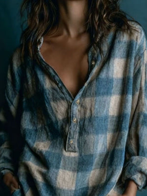 100% polyester Care instructions: Machine wash cold shirt dress in Light Blue with oversized silhouette
