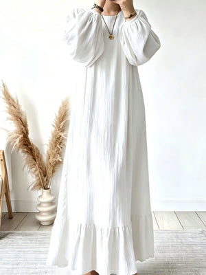 100% polyester Care instructions: Machine wash cold maxi dress in Army Green with relaxed silhouette