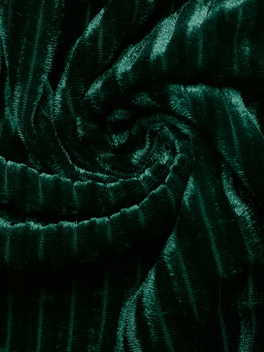 mini dress in Dark Green