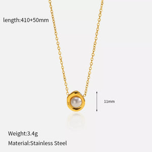 Gold necklace