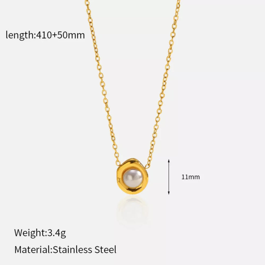 Gold necklace